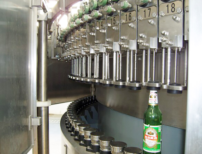 角座閥應用于啤酒、飲料等灌裝設備